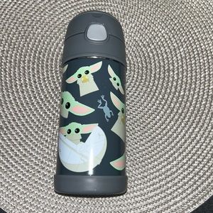 Baby Yoda Thermos Funtainer Stainless Steel Water Bottle with Handle